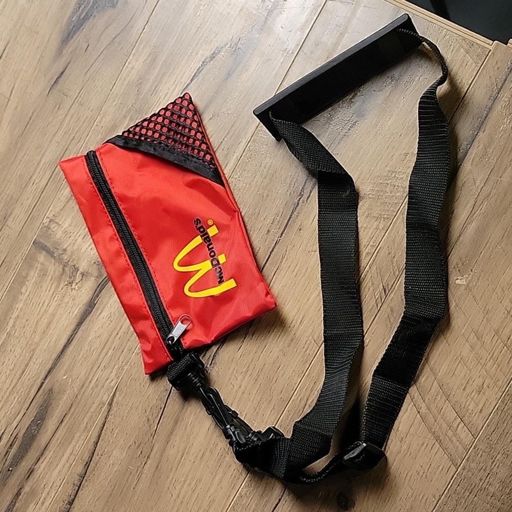 McDonald's satchel bag with shoulder strap